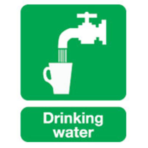 Drinking Water Sign (10046R)